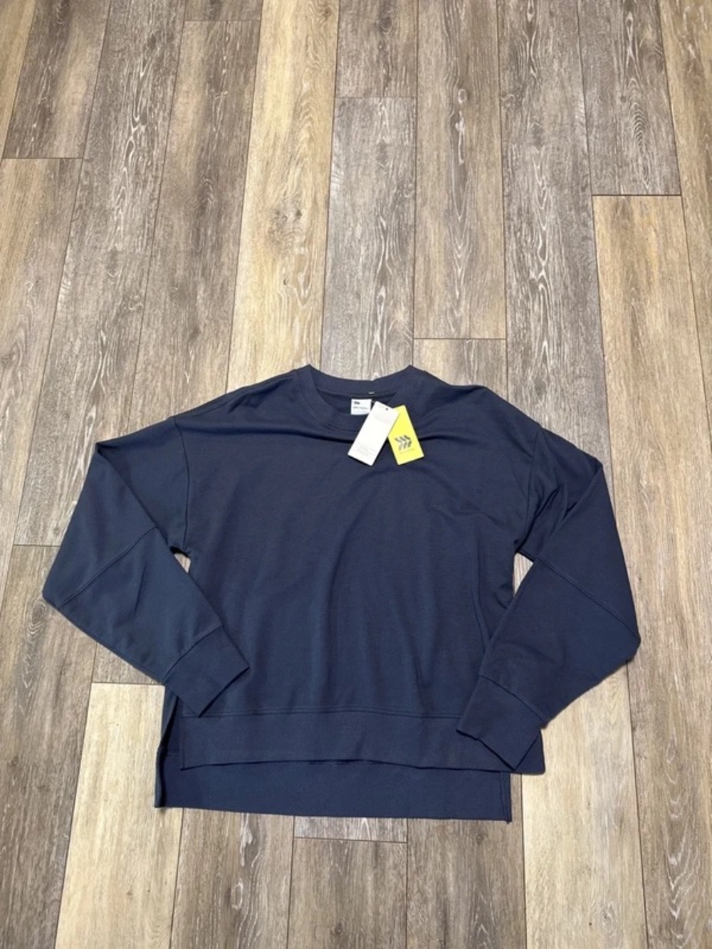 all in motion Men's Navy Crewneck Sweatshirt